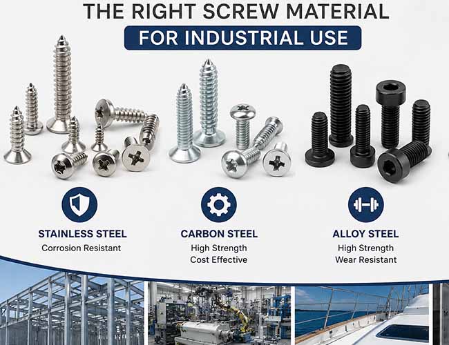 screw material selection