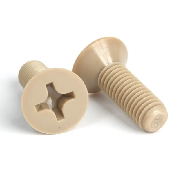 PEEK Cross Recess Countersunk Screws