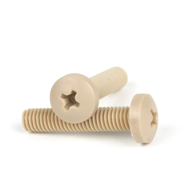 PEEK Cross Recess Pan Head Screws