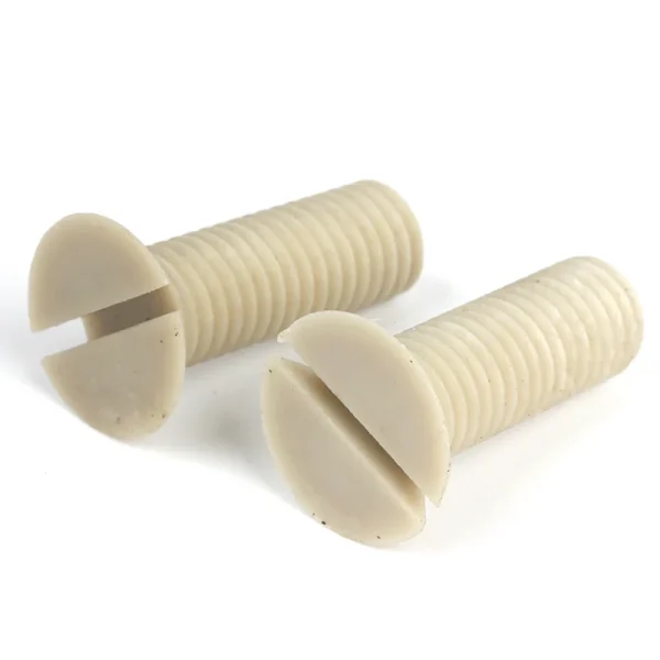 PPS Slotted Countersunk Screws